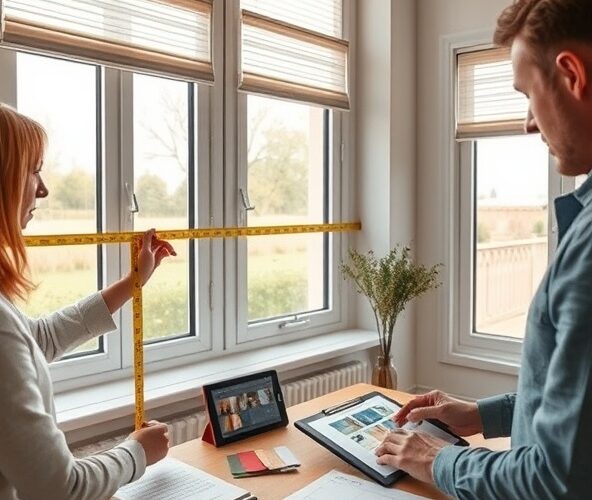 Jak poprawnie zmierzyć okna w Jabłonnej do wyceny rolet?