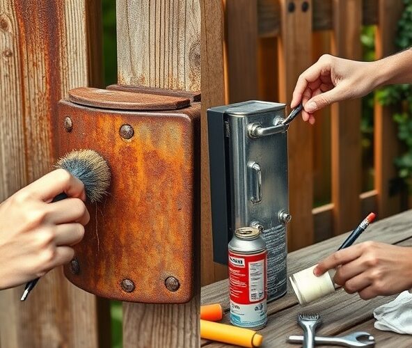 Jak zabezpieczyć samozamykacz do furtki ogrodowej przed korozją?