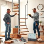 schody kręcone montaż