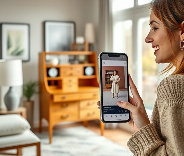 Czy AR na mobilnej stronie zwiększy sprzedaż sekretarzyka w 30 dni?