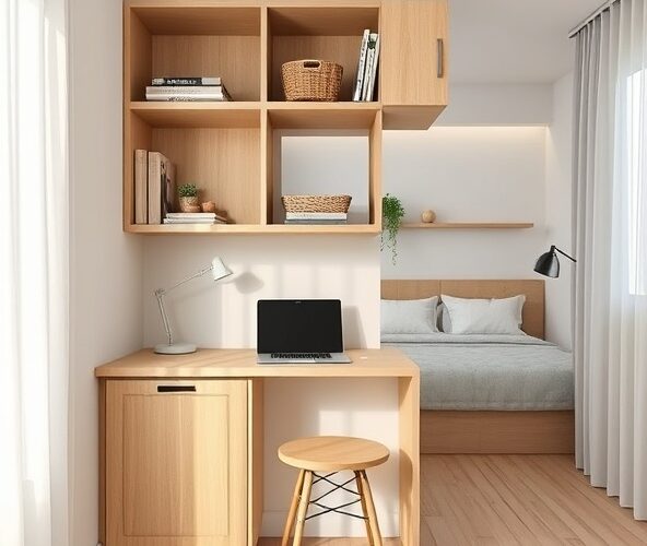 Który sekretarzyk do pracy zdalnej w kawalerce oszczędzi miejsce?