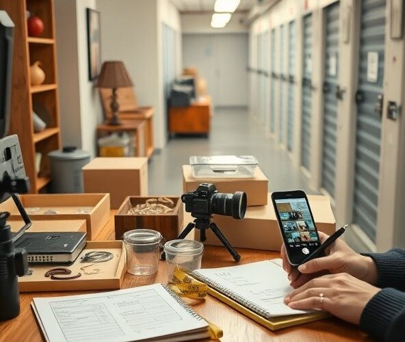 Jak udokumentować wartość mienia przed wynajmem self storage Bielany?