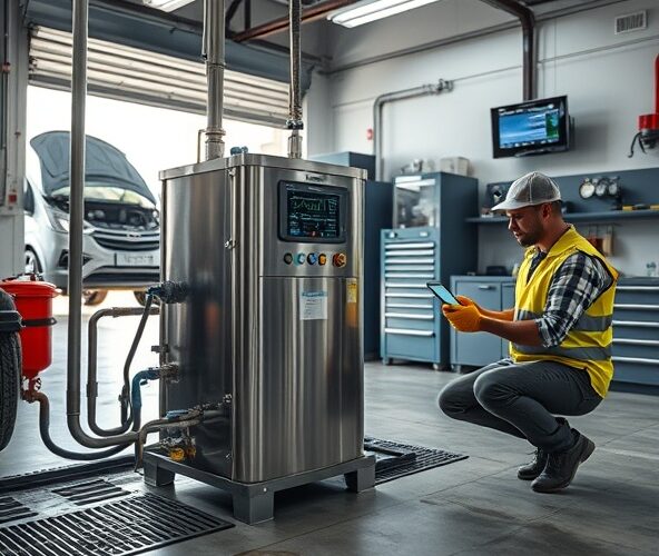 Jak monitorować separatory ropopochodnych w małym warsztacie?