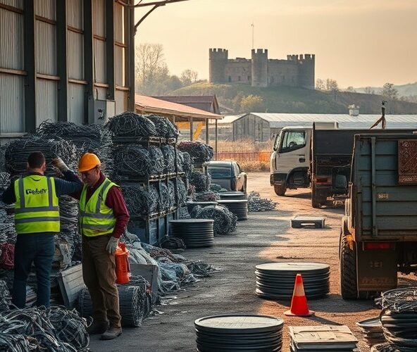 Jak przygotować złom przed oddaniem do skupu złomu w Nidzicy?