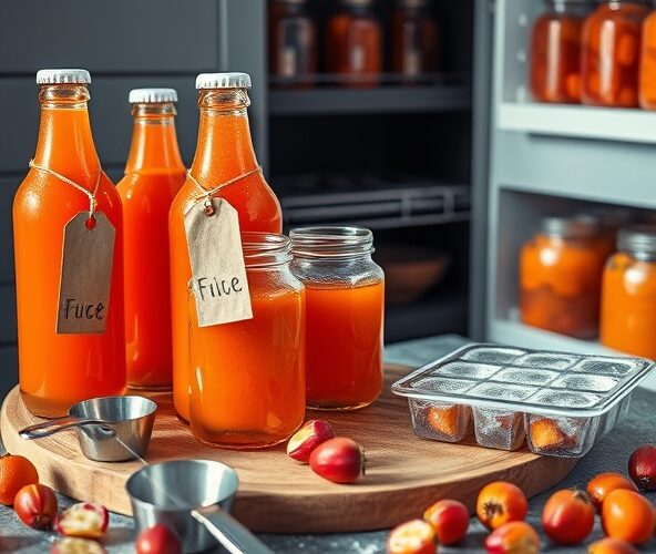 Jak przechowywać sok z dzikiej róży, by zachować witaminę C?