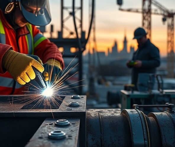 Jak w Warszawie sprawdzić spawanie stali czarnej: wizualnie czy NDT?