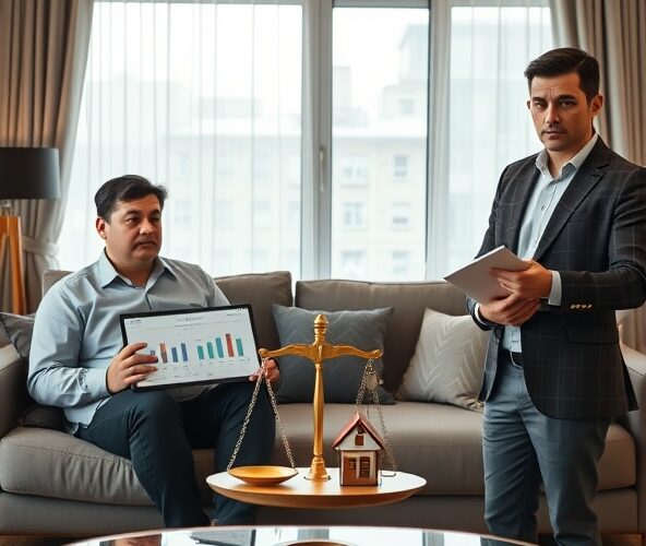 Czy wycena online wystarczy współwłaścicielowi przy sprzedaży połowy mieszkania?