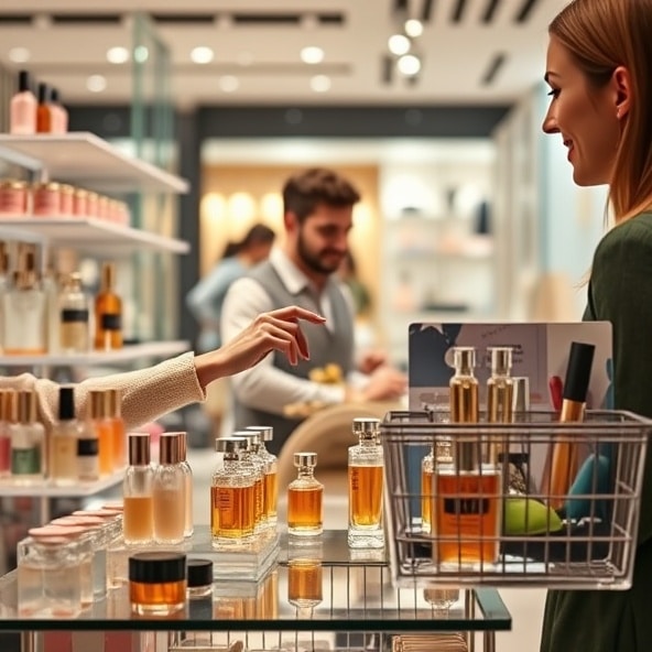 stojaki z plexi na kosmetyki