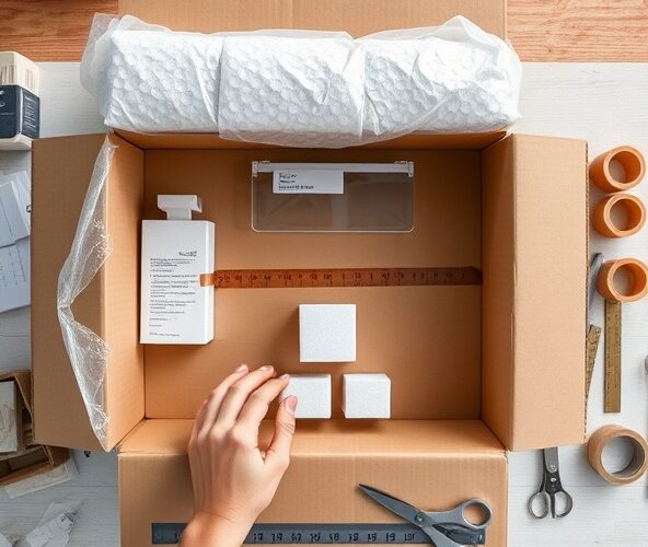 Jak zabezpieczyć stojaki z plexi na kosmetyki podczas wysyłki?