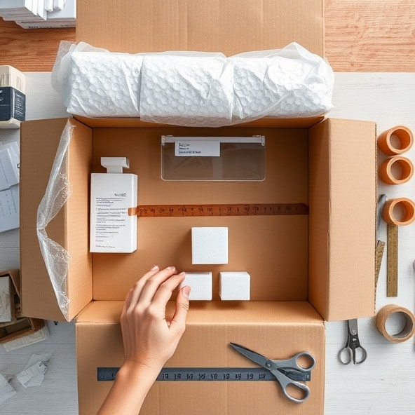 stojaki z plexi na kosmetyki