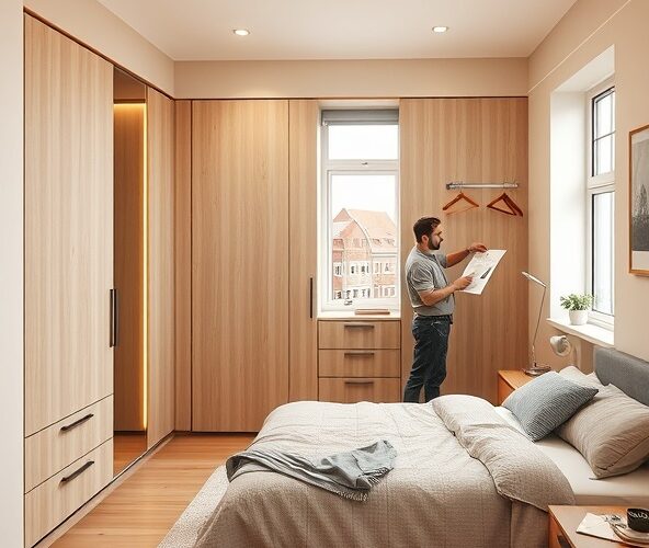 Kto w Grodzisku Mazowieckim zrobi szafę na wymiar do małej sypialni?