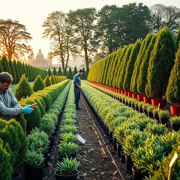 szkółki ogrodnicze warszawa
