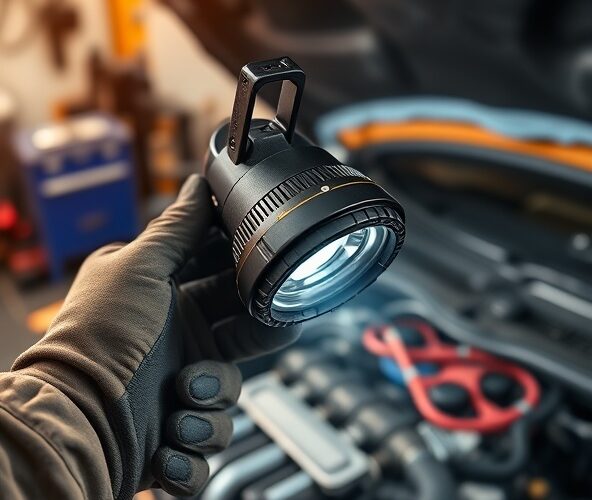 Jaki szperacz ledowy do warsztatu z CRI 90 skróci diagnostykę?