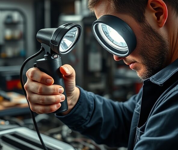 Jaki szperacz ledowy do warsztatu z CRI 90 skróci diagnostykę?