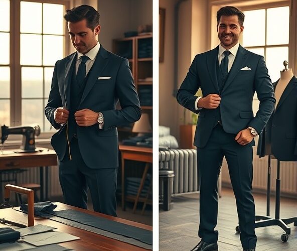 Gdzie zamówić szycie garniturów w Warszawie na ślub z 2 przymiarkami?