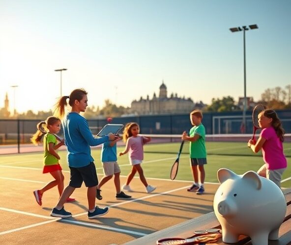 Ile kosztuje zapis na tenis dla dzieci w Warszawie?