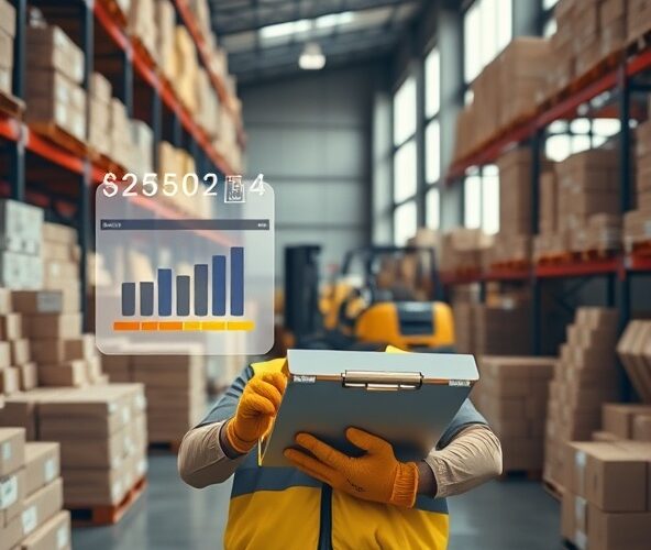 Jak obliczyć miesięczny minimalny zapas magazynowy tulei papierowej dla magazyniera?