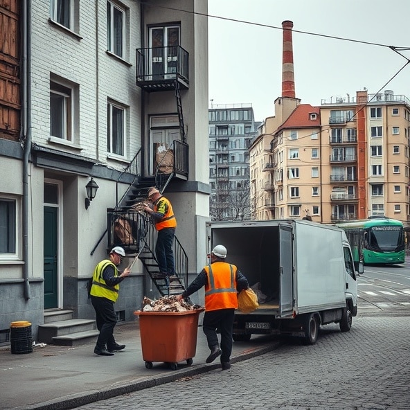 usługi wywozu gruzu łódź