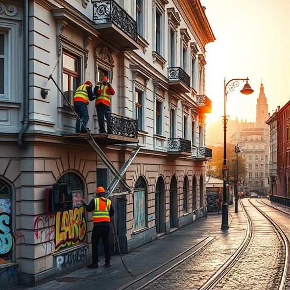 usuwanie graffiti warszawa