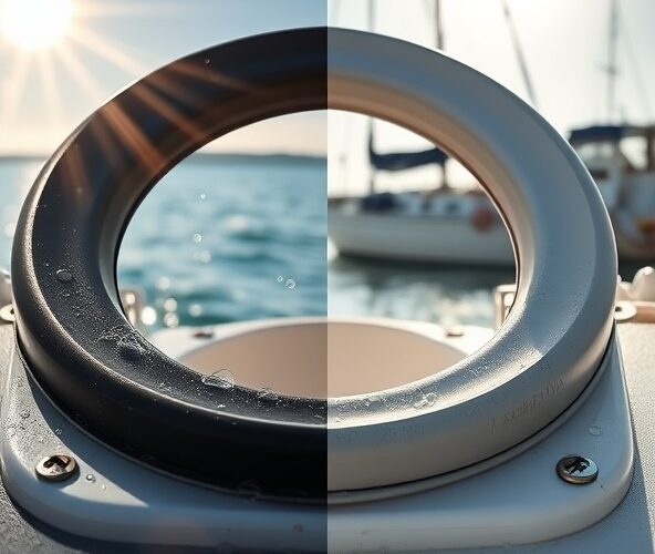 Uszczelki gumowe do łodzi: EPDM czy NBR na sól i UV?