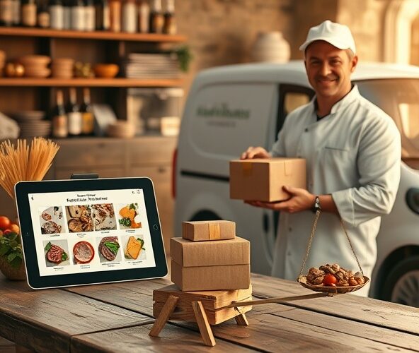 Czy włoskie delikatesy online obniżą koszty kuriera dla restauratorów?