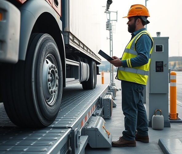 Jak zabezpieczyć wagi najazdowe przed manipulacjami przy załadunku?