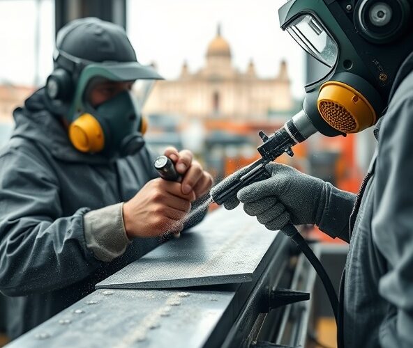 Czy piaskowanie elementów w Warszawie uszkodzi cienką blachę?