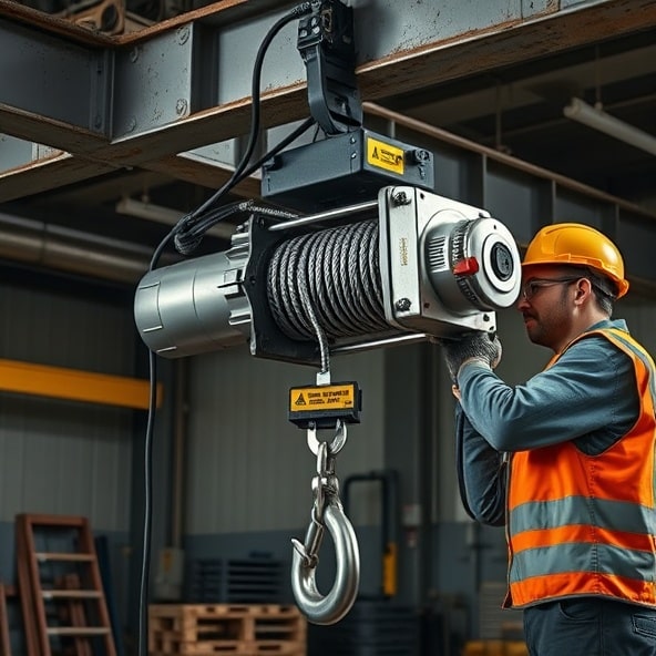 wciągarka elektryczna