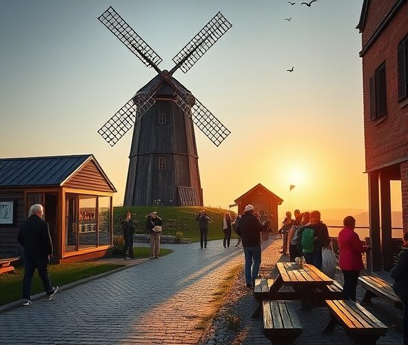 Jak zwiedzać wiatrak w Lędzinie, by zobaczyć najważniejsze atrakcje?