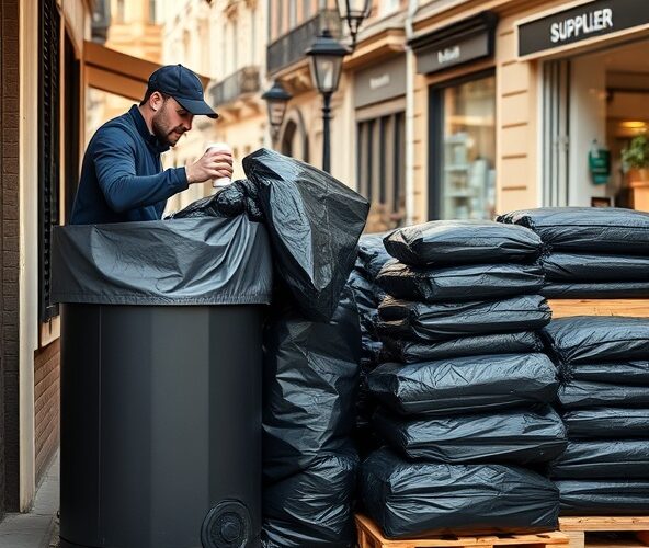 Gdzie kupić wytrzymałe worki na śmieci w Warszawie do kawiarni?
