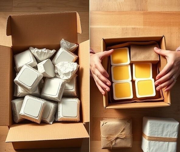 Jak pakować woski zapachowe, by zmniejszyć zwroty i uszkodzenia?