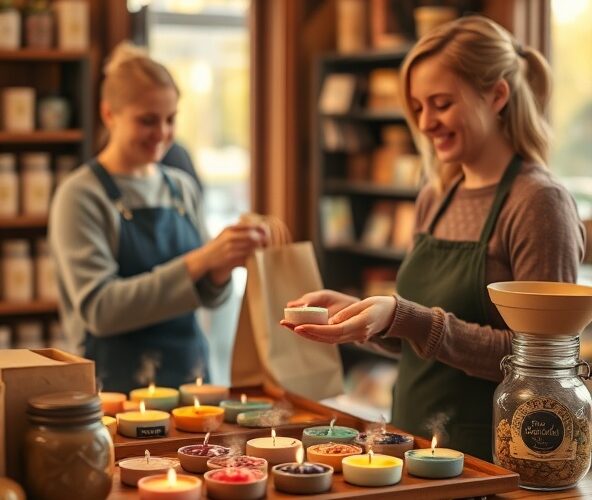 Czy mini próbki wosków zapachowych zwiększą sprzedaż w małym sklepie?