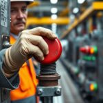 wyłącznik bezpieczeństwa grzybek