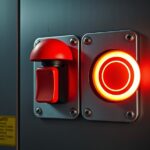 wyłącznik bezpieczeństwa grzybek