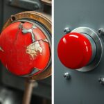 wyłącznik bezpieczeństwa grzybek