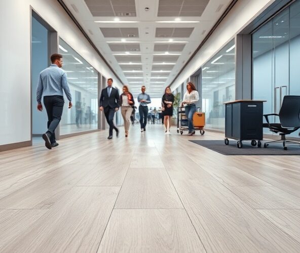 Jak dobrać wykładziny PCV do biura na korytarzach, by były trwałe?