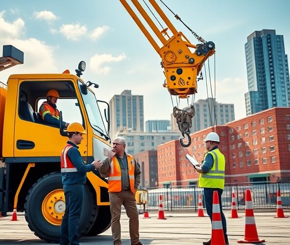 Na co zwrócić uwagę przed wynajmem dźwigu z operatorem w Łodzi?