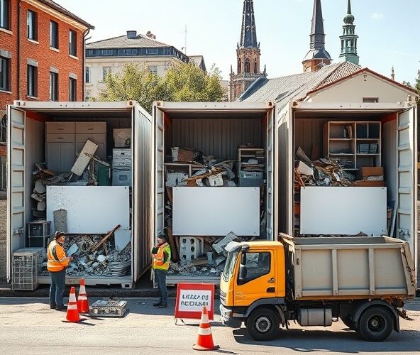 Wynajem kontenerów w Gliwicach: 4, 6 czy 8 m3 na gruz z kuchni?