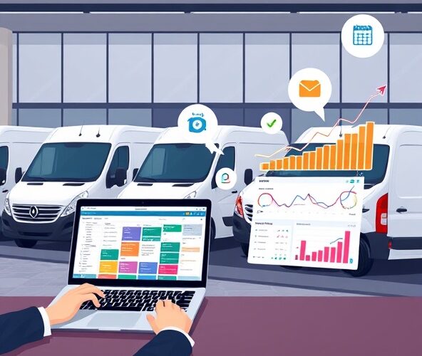 Jak prognozować rezerwacje wynajmu samochodów dostawczych bez kodu?