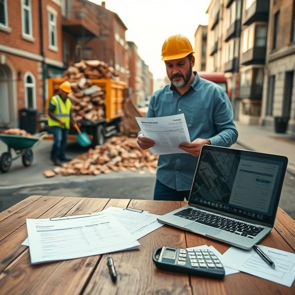 wywóz gruzu budowlanego