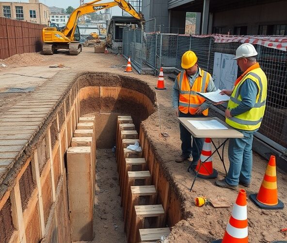 Jakie formalności trzeba załatwić przed zabezpieczeniem wykopów?