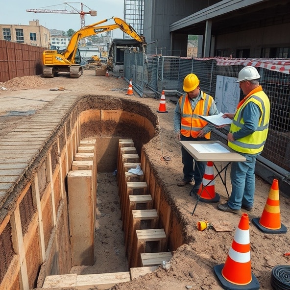 zabezpieczenie wykopów