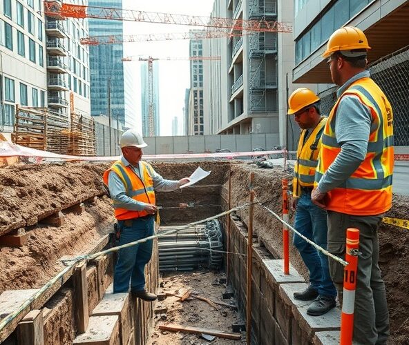 Jakie formalności trzeba załatwić przed zabezpieczeniem wykopów?