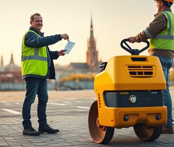 Czy przy wynajmie zagęszczarki w Poznaniu wymagana jest kaucja?