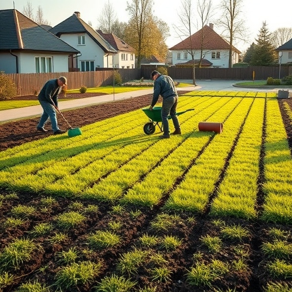 zakładanie trawników pruszków