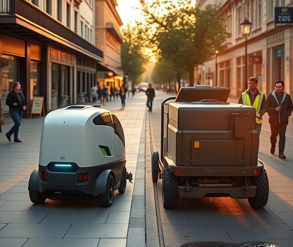 Zamiatarki chodnikowe: elektryczne czy spalinowe do centrum?