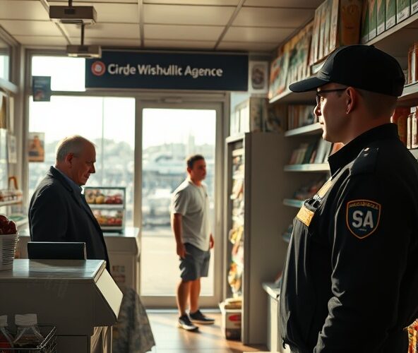 Czy agencja ochrony w Gdyni obniży kradzieże w małym sklepie?