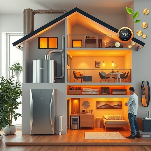 centralne ogrzewanie na gaz