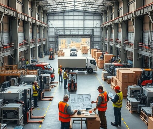 Jak zorganizować przeprowadzkę hali produkcyjnej małego i średniego przedsiębiorstwa (MŚP)?