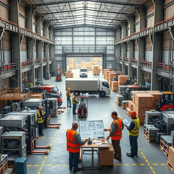 jak zorganizować przeprowadzkę hali produkcyjnej